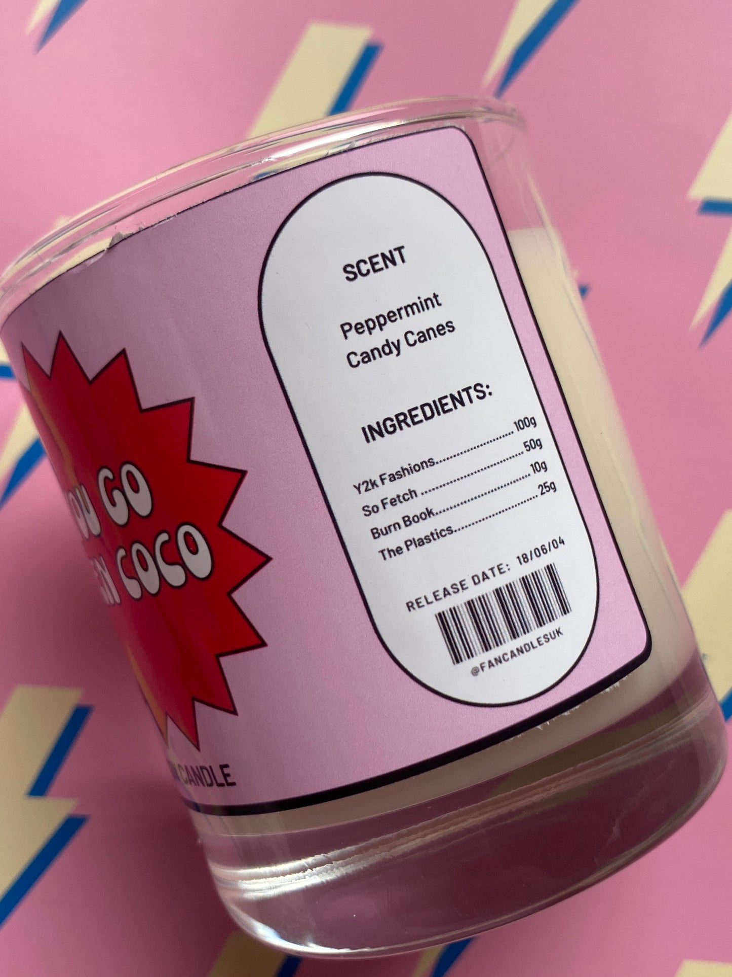 You Go Glen Coco Candle - Candy Canes Scent