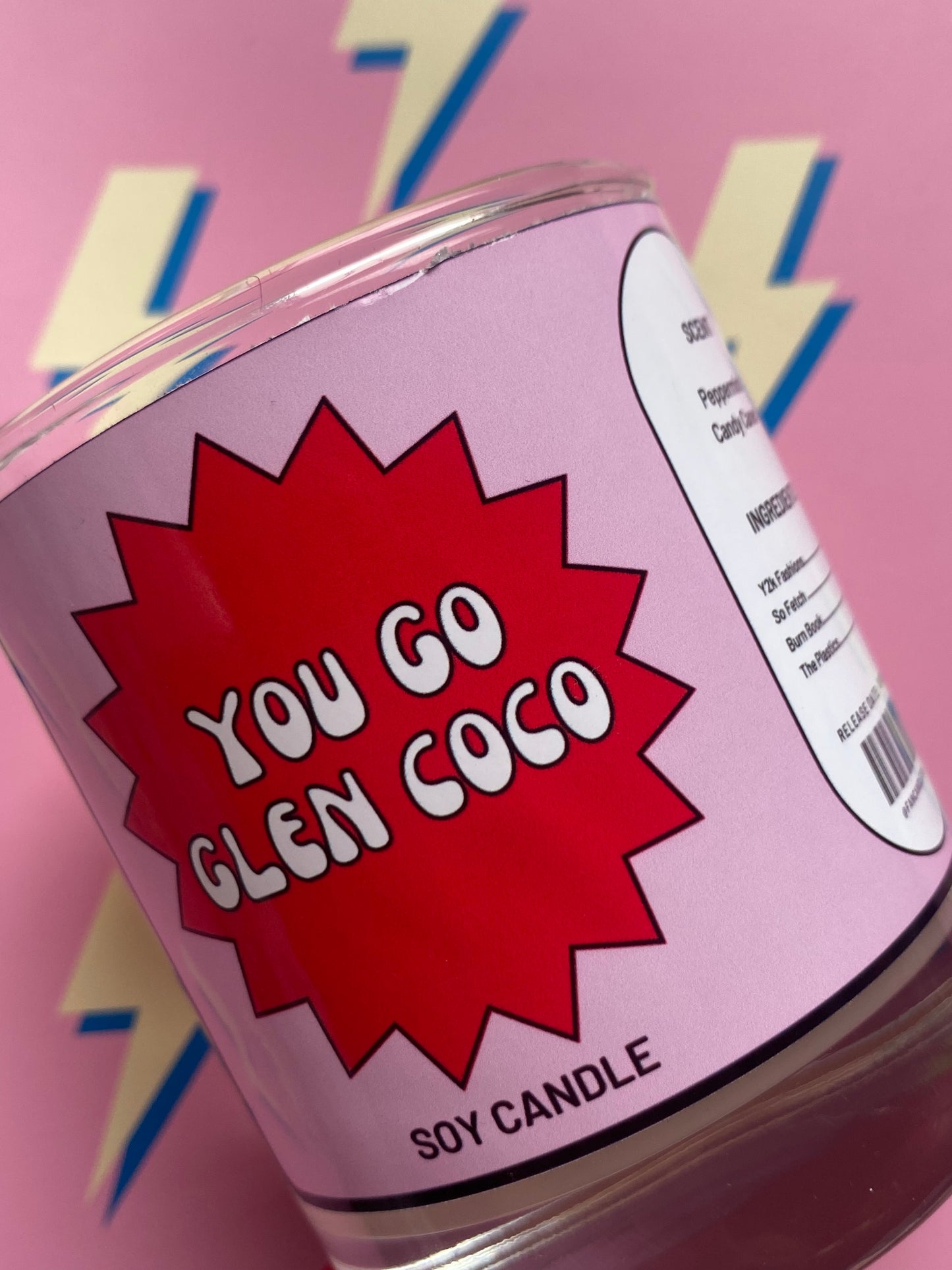 You Go Glen Coco Candle - Candy Canes Scent