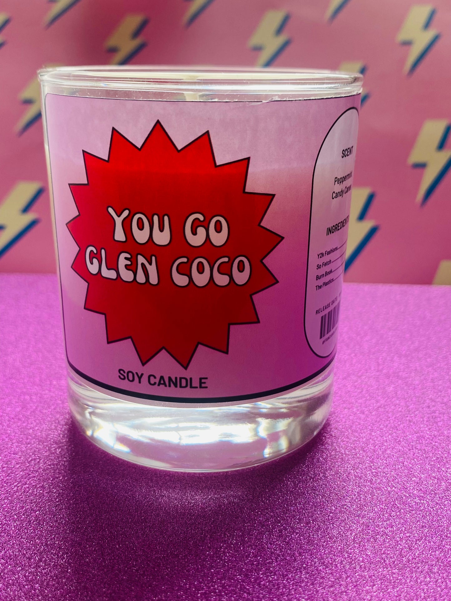 You Go Glen Coco Candle - Candy Canes Scent