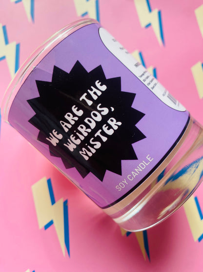 We Are The Weirdos Mister Candle - Mischief & Misrule Scent