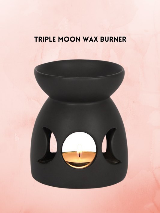 Celestial Triple Moon Wax Melt Burner