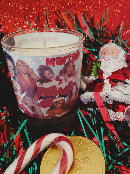 Mariah Christmas Candle - Gingerbread Scent