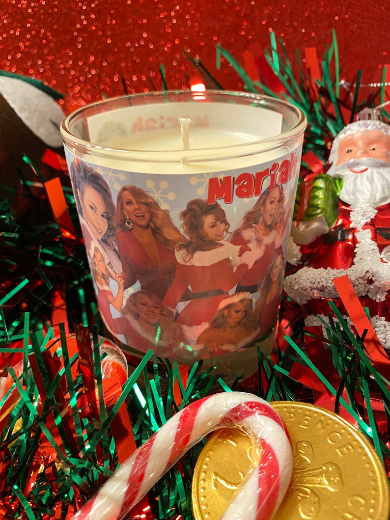 Mariah Christmas Candle - Gingerbread Scent